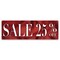 Signmission Sale 25% Off Banner Concession Stand Food Truck Single Sided B-72-30150 - alternate 1